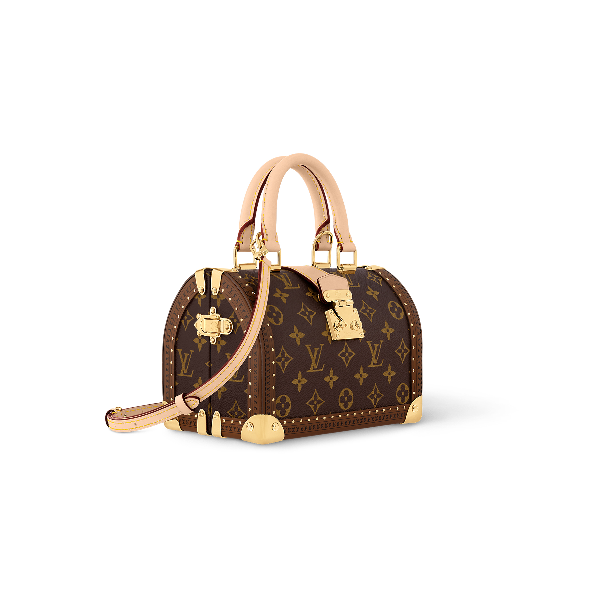 LOUIS VUITTON MASTER SPEEDY TRUNK 20 MONOGRAM M11154 (21*15*13cm)